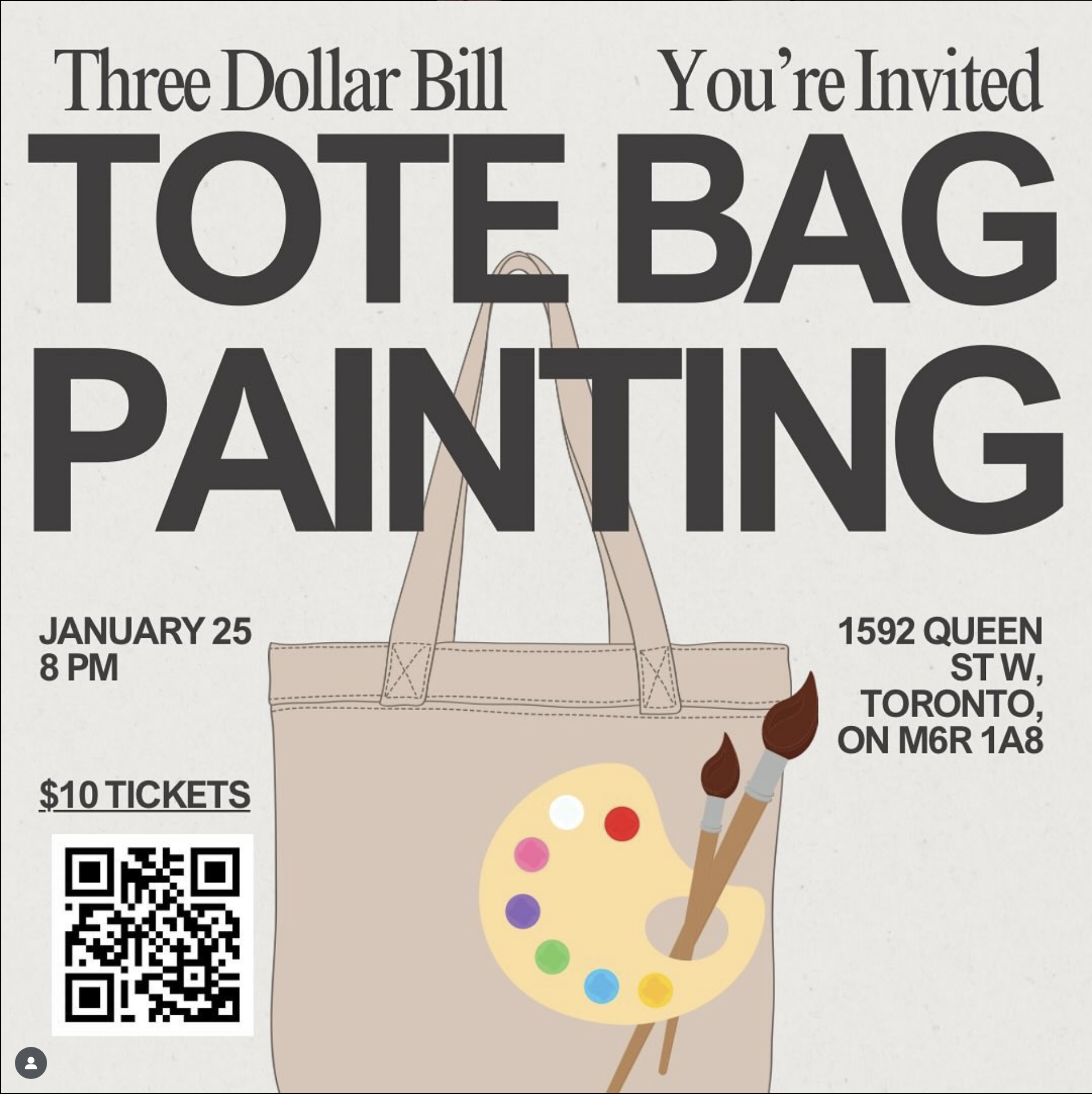 Tote Bag Painting